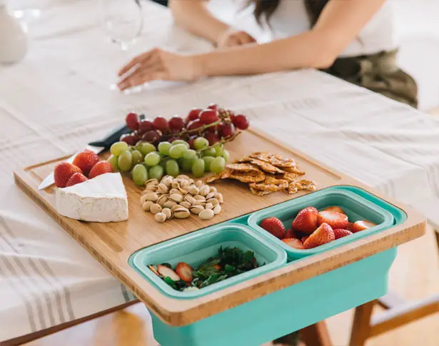 TidyBoard Bamboo Cutting Board