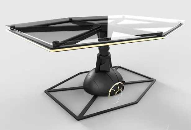 Tie Fighter Table by Igor Chak
