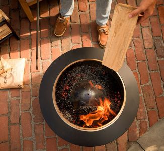 TIKI Patio Smokeless Fire Pit Brings Warmth and Coziness without Smoke