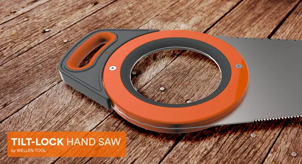 Tilt-Lock Hand Saw by Richard Motzkus