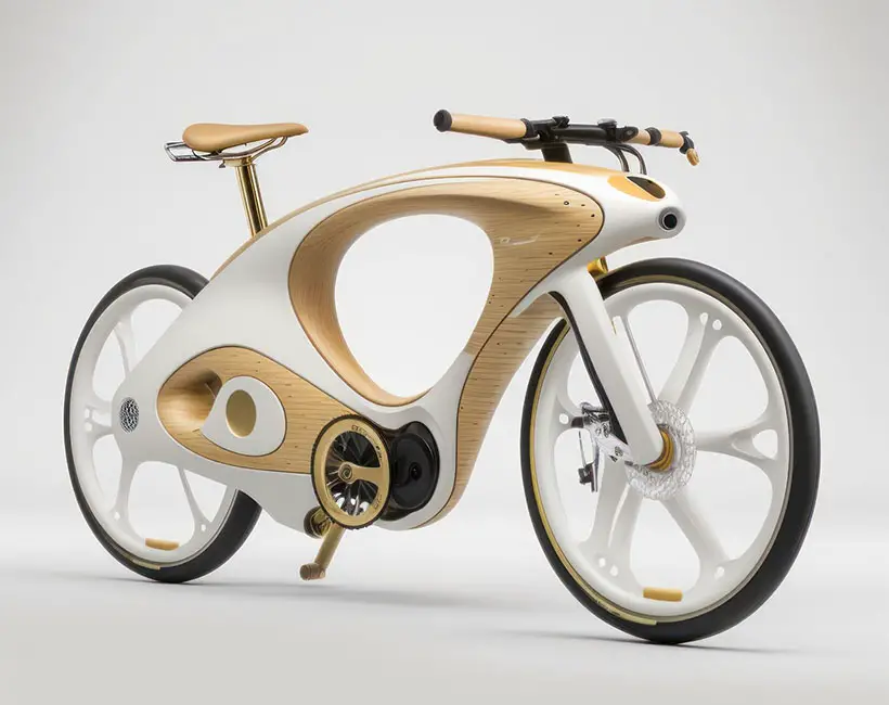 Timber Bike - Sustainable Soft Mobility by Vincent Callebaut Architectures