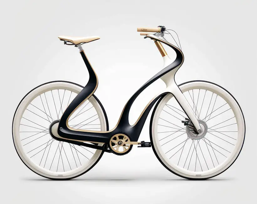 Timber Bike - Sustainable Soft Mobility by Vincent Callebaut Architectures