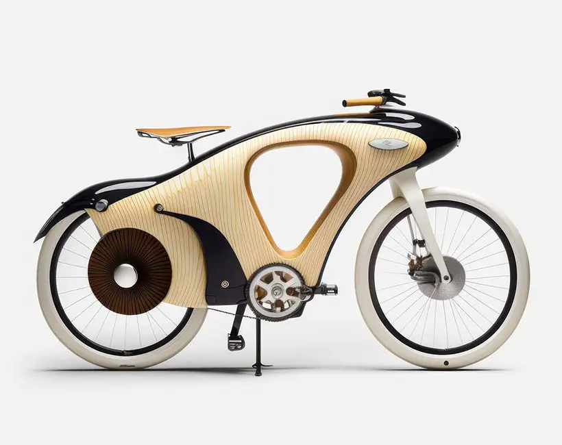 Timber Bike - Sustainable Soft Mobility by Vincent Callebaut Architectures