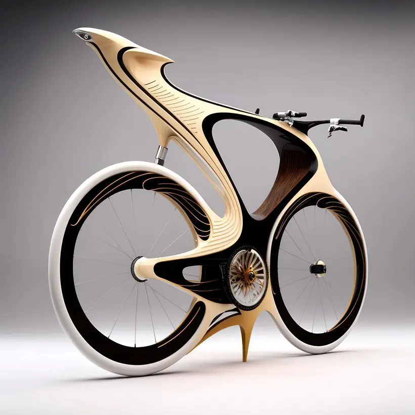 Timber Bike - Sustainable Soft Mobility by Vincent Callebaut Architectures