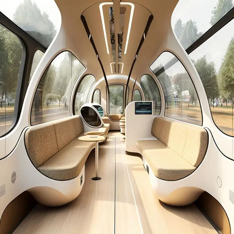 Timber Shuttle by Vincent Callebaut