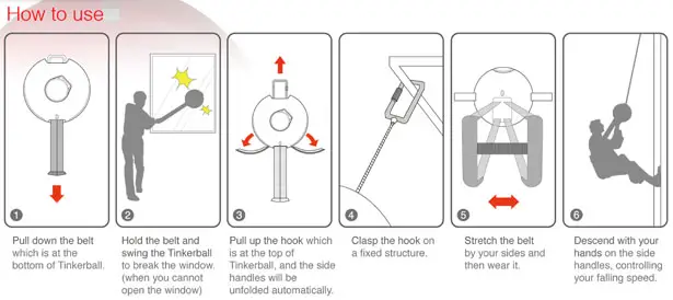 Tinkerball Life Rescue Device by Jiyoung Choi and Namsun Do