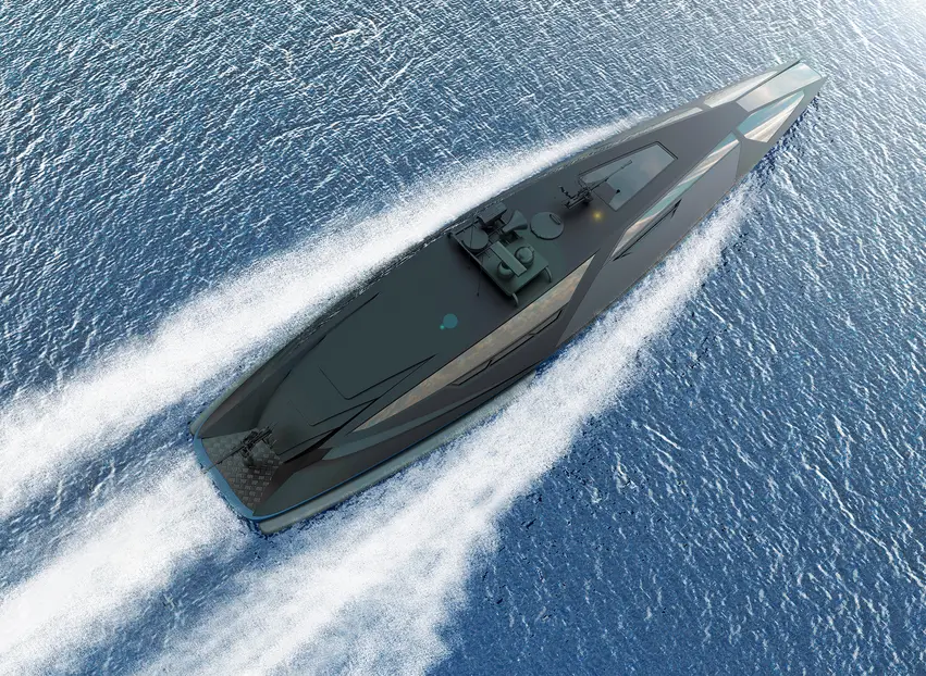 Titah Hitam Patrol Boat by Pair Studio