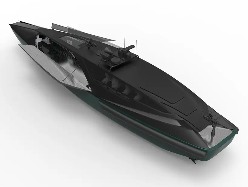 Titah Hitam Patrol Boat by Pair Studio