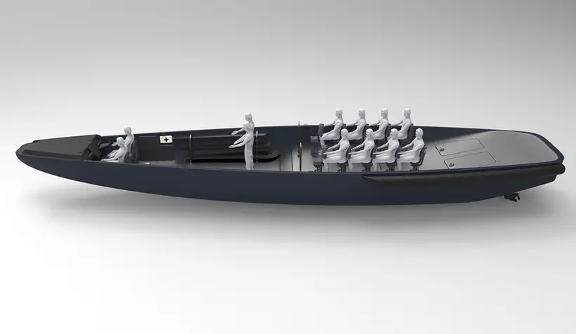 Titah Hitam Patrol Boat by Pair Studio