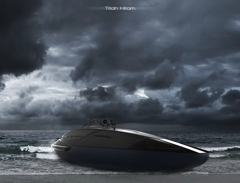 Titah Hitam Patrol Boat by Pair Studio