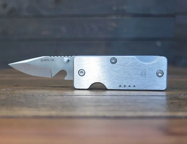 Titanium Mini Q - A Key Organizer and Knife for Everyday Carry by Bryce Alexander