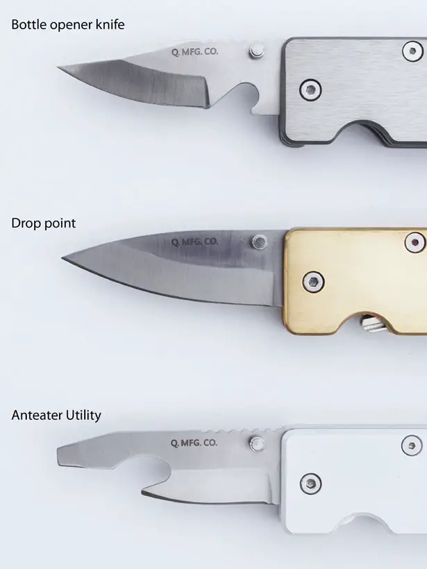 Titanium Mini Q - A Key Organizer and Knife for Everyday Carry by Bryce Alexander