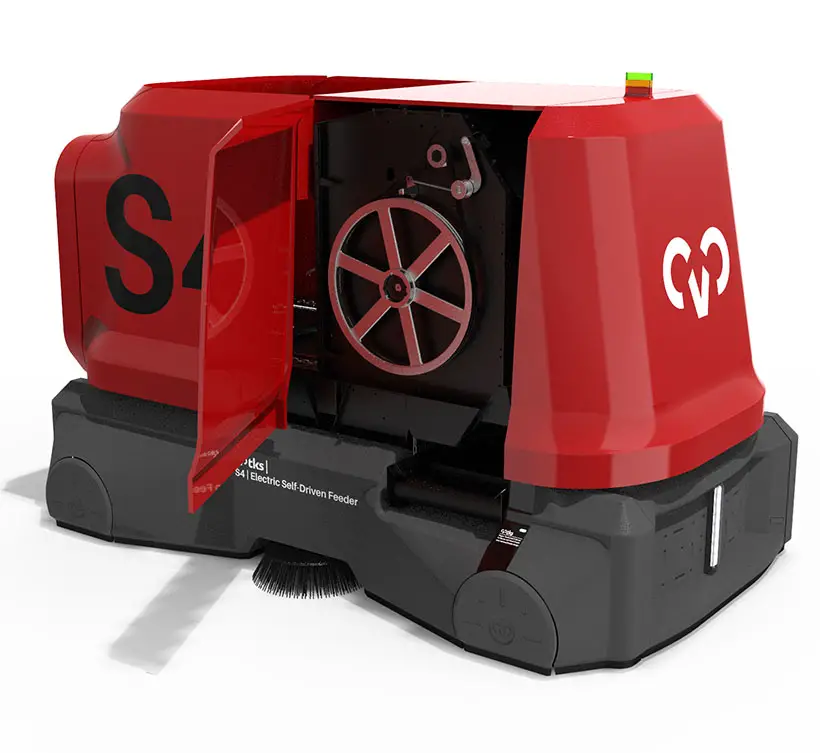 TKS S4 Automatic Feed Carrier by André Fangueiro of Studio LATA