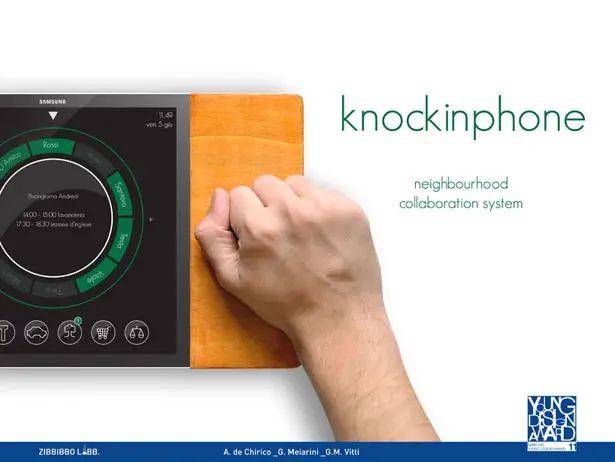 Toctofono or Knockin Phone : Smart Neighborhood Collaboration System