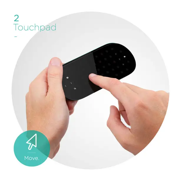 Toggle Multimode Touch Remote Concept by Carbon Design Group