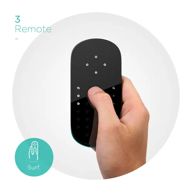 Toggle Multimode Touch Remote Concept by Carbon Design Group