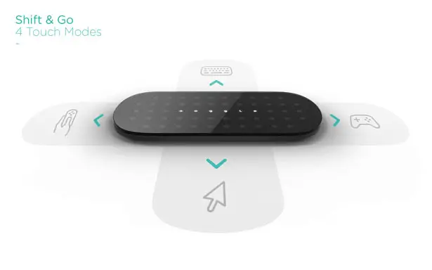 Toggle Multimode Touch Remote Concept by Carbon Design Group