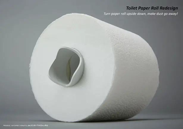 Toilet Paper Roll Redesign by Sheng-Hung Lee and Josipa Dodig