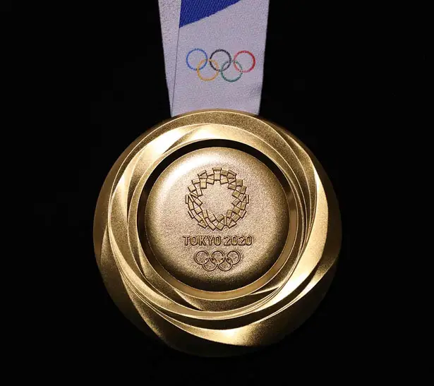 Tokyo 2020 Olympic Medals Made from Recycled Electronic Components