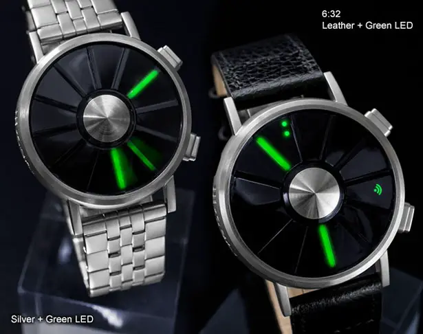 Tokyoflash Kisai Blade Turbine Style LED Watch by Peter Fletcher