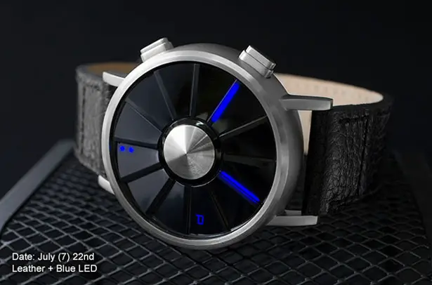 Tokyoflash Kisai Blade Turbine Style LED Watch by Peter Fletcher