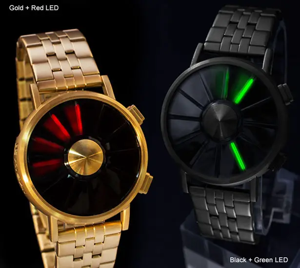 Tokyoflash Kisai Blade Turbine Style LED Watch by Peter Fletcher
