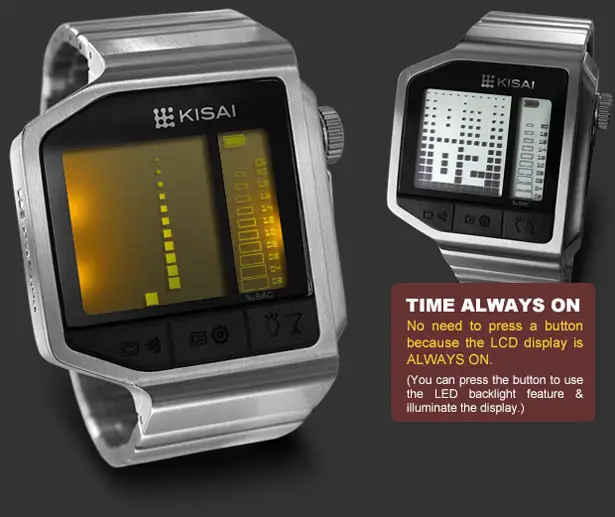 Tokyoflash Kisai Intoxicated LCD Watch