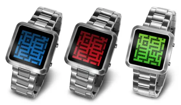 Tokyoflash Kisai Maze LCD Watch