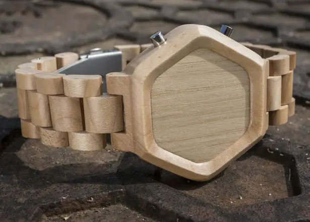 Tokyoflash Kisai Night Vision Wood LED Watch