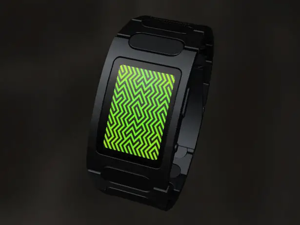 Tokyoflash Kisai Optical Illusion Touch Screen LCD Watch