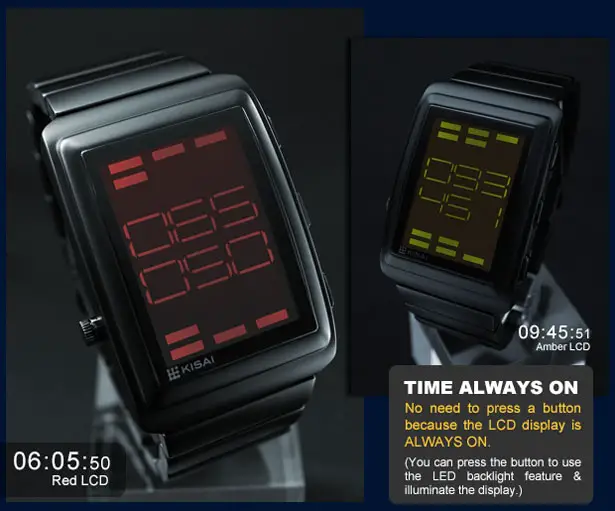 Tokyoflash Kisai Oto LCD Watch by Sam Jerichow