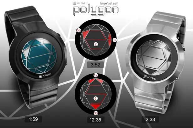 Tokyoflash Kisai Polygon LCD Watch