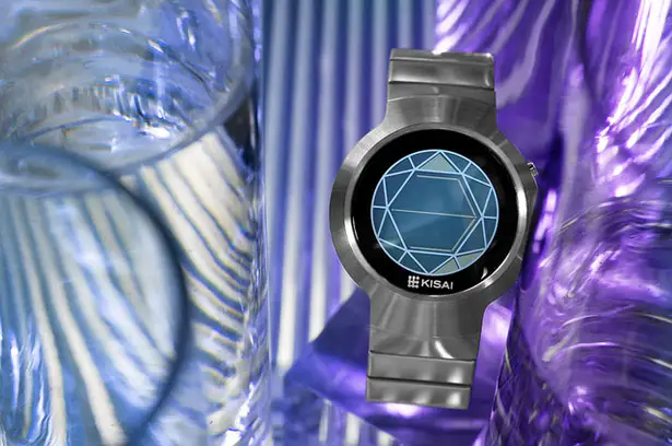 Tokyoflash Kisai Polygon LCD Watch Features Geometric Design