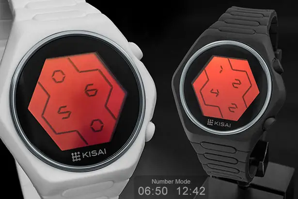 Tokyoflash Kisai Quasar Silicone LCD Watch by Scheffer László