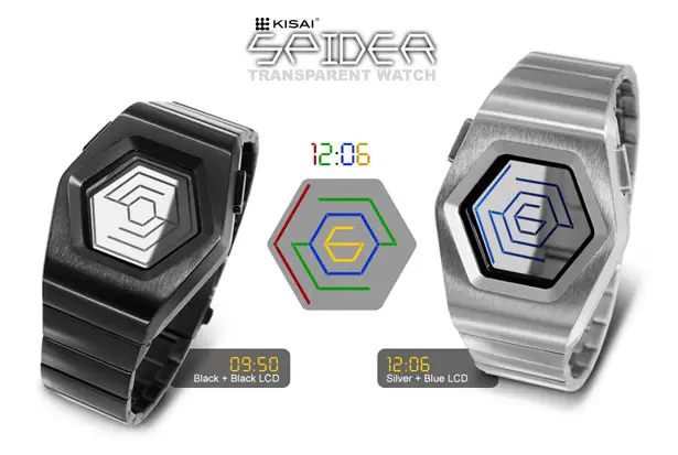 Tokyoflash Kisai Spider LCD Watch