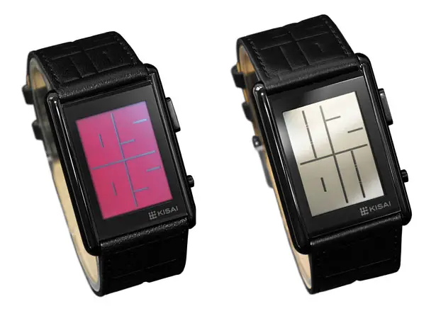 Tokyoflash Kisai Stencil LCD Watch