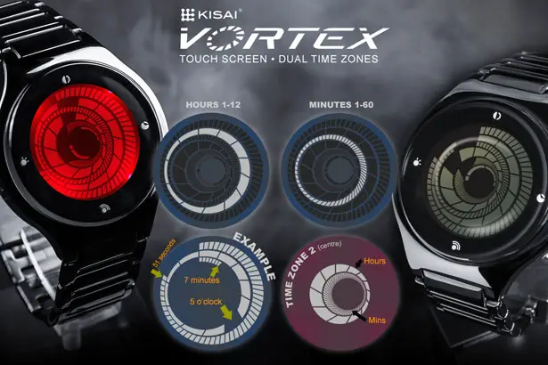 Tokyoflash Kisai Vortex LCD Watch