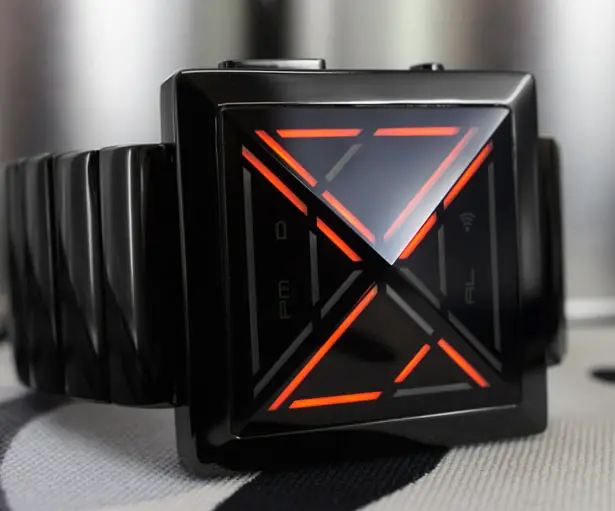 Futuristic Tokyoflash Kisai X LED Watch by Firdaus Rohman and Heather Sable