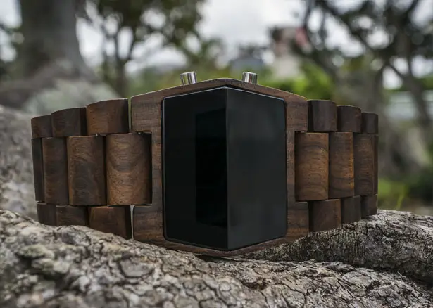 Tokyoflash Kisai XTal Wood Led Watch by Samuel Jerichow