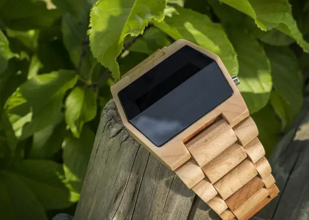 Tokyoflash Kisai XTal Wood Led Watch by Samuel Jerichow