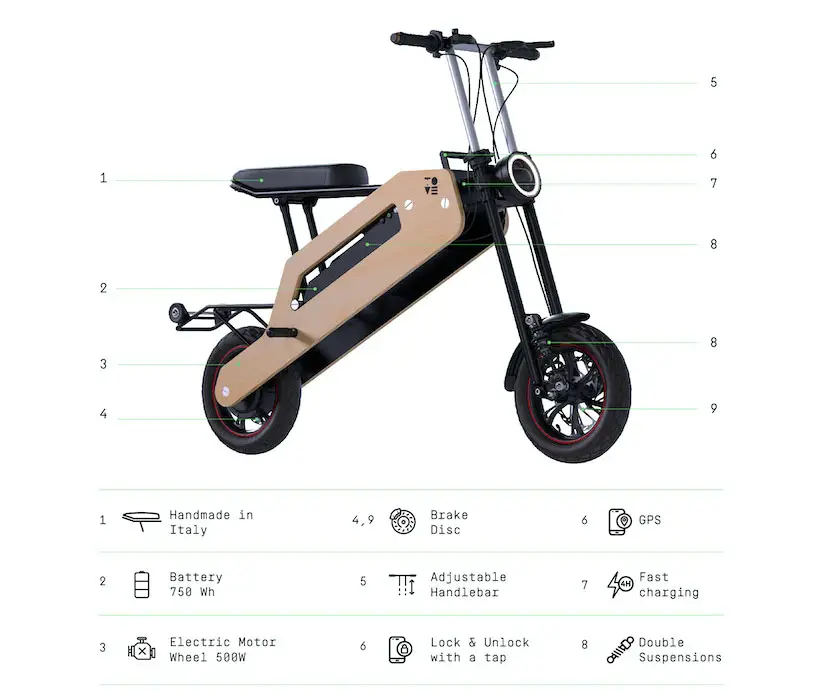 TOM Electric Foldable Scooter