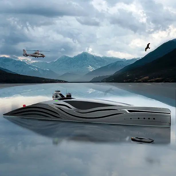 AQUILA Hydrogen Electric Yacht by Emre Aydin - Top 20 A' Design Award Winners