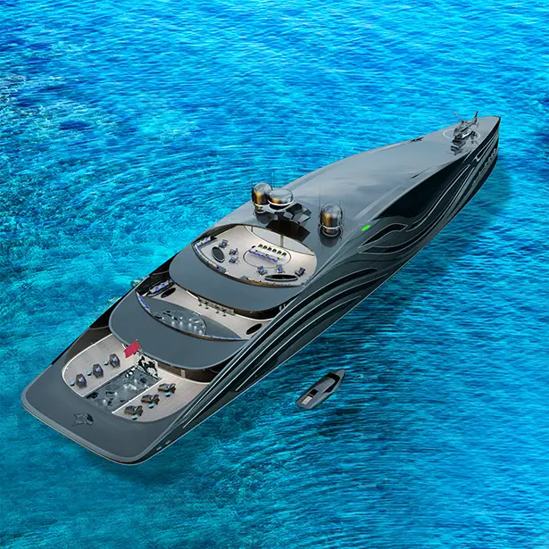 AQUILA Hydrogen Electric Yacht by Emre Aydin - Top 20 A' Design Award Winners