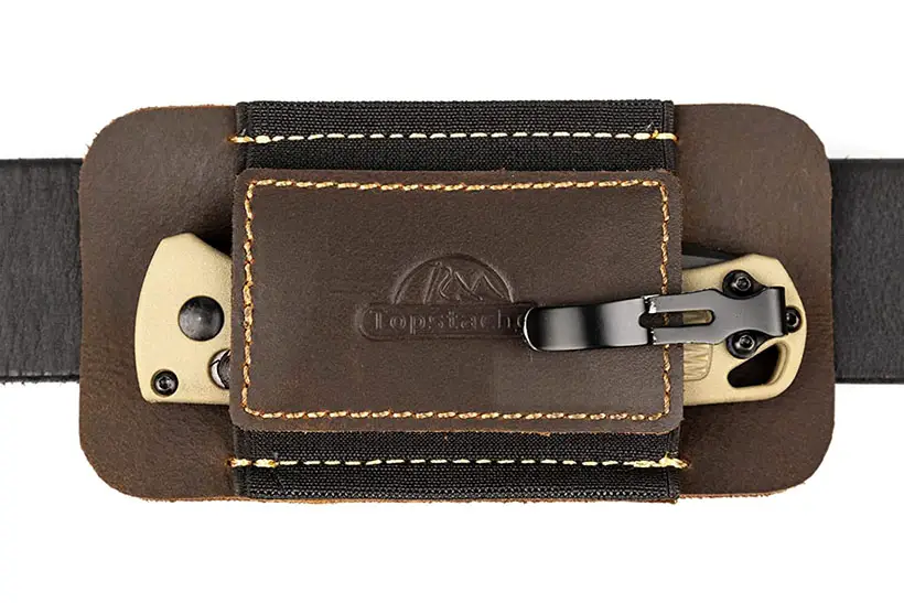 Topstache Horizontal Carry Leather Sheath