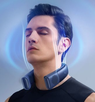 Torras Coolify2 Neck Cooler – Futuristic Wearable Neck Fan