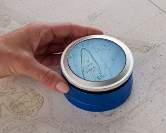 Touch Activated Lighted Reading Magnifier Makes Reading Small Print Easier