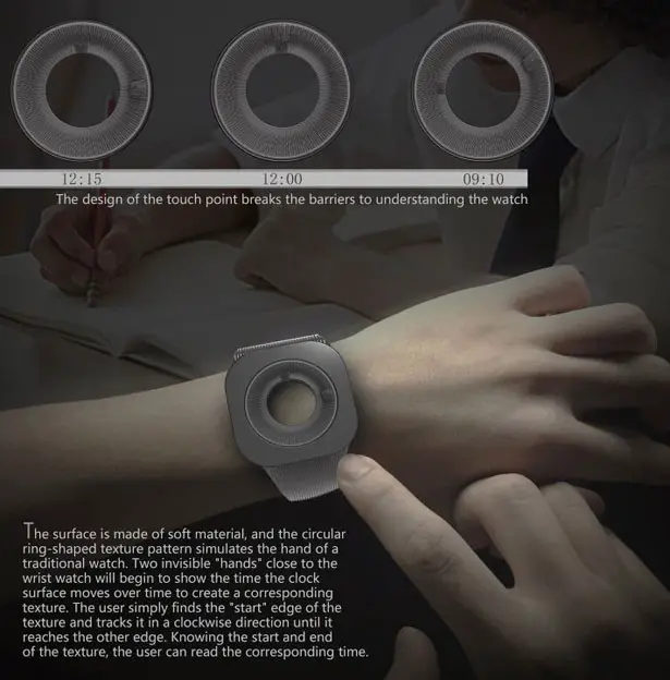 Touch Silicone Universal Watch by Jiayi Cai
