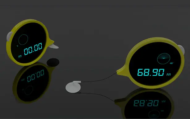 Touch Tape Measure Concept Is A Great Instrument to Measure Non-Flat Surfaces