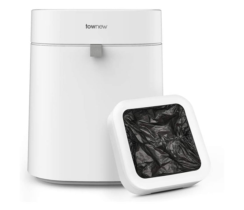 TOWNEW T Air Lite Self-Sealing 4.2 Gallon Waste Bin