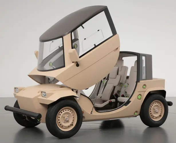 Toyota Camatte Car Concept Looks Like a Toy - Toyota Camatte Daichi